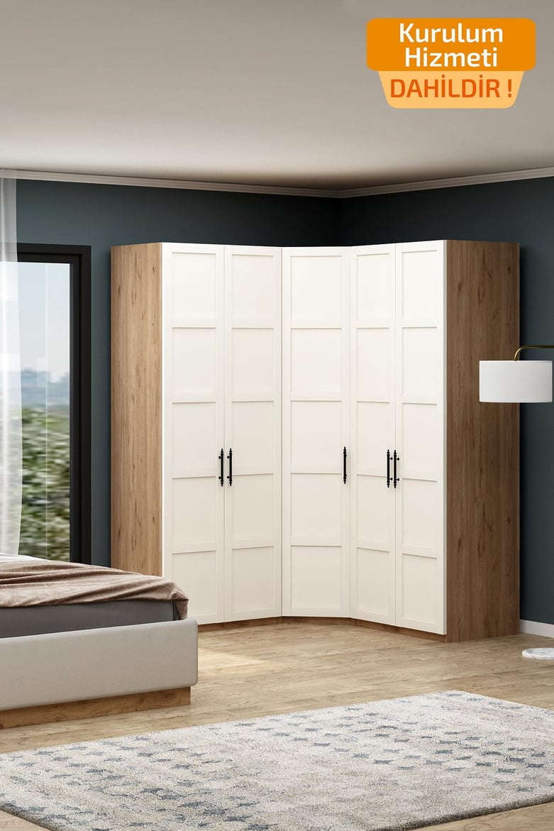 Ritim 6 Kapılı Gardırop